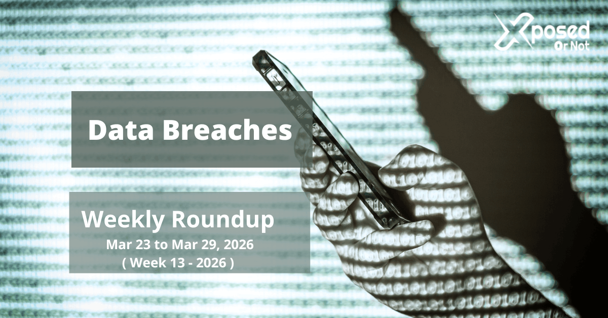 Weekly Databreaches Roundup Week 13-2026 - Data Breach Insights